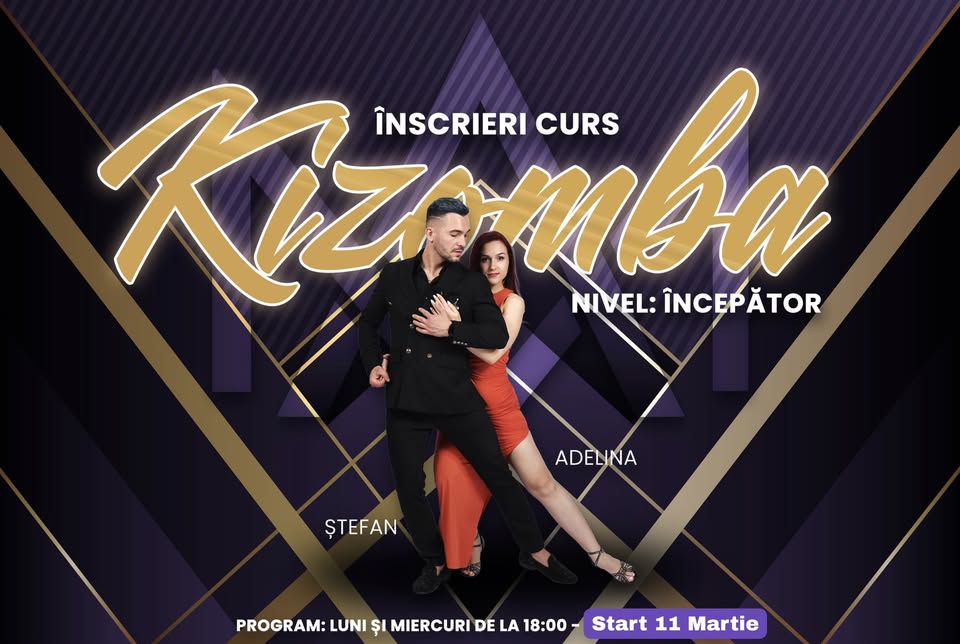 Înscrieri Curs Kizomba – Nivel Începător