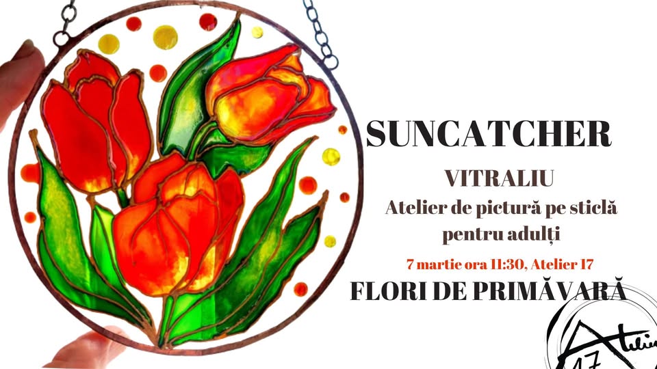 Atelier de vitraliu – Suncatcher