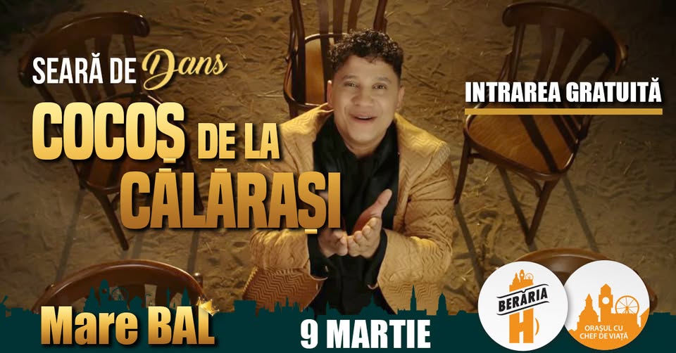 Seară de dans cu Cocoș de la Călărași, The Glam Squad & more