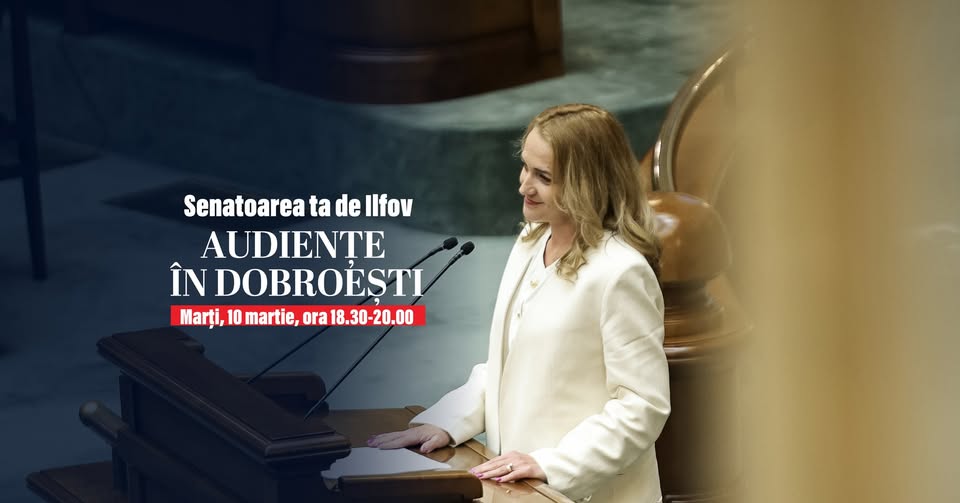 Audiențe în Dobroești