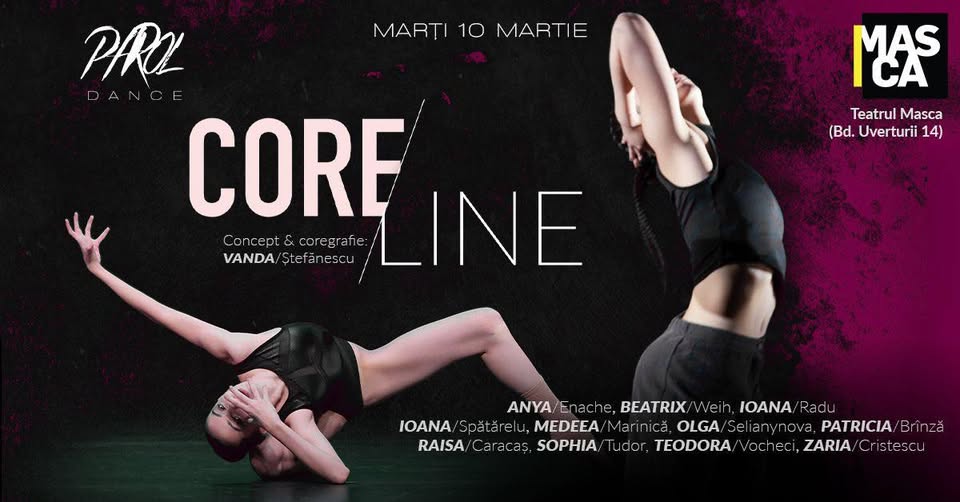 CORE/LINE – Spectacol de dans contemporan