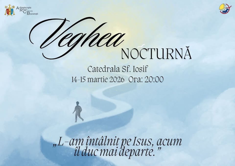 Veghe nocturnă animată de tineri în Catedrala Sf. Iosif