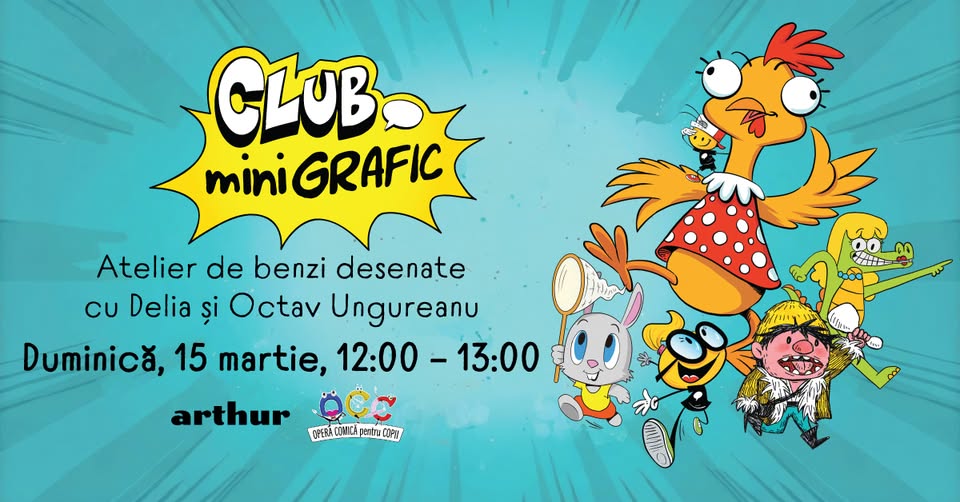 Club miniGrafic – Atelier de benzi desenate