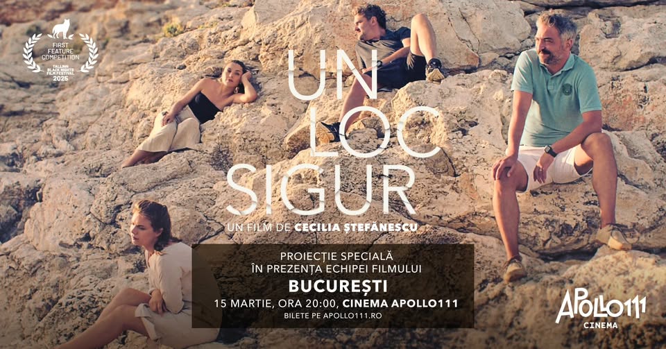 PROIECȚIE SPECIALĂ ÎN PREZENȚA ECHIPEI – UN LOC SIGUR | APOLLO111 CINEMA