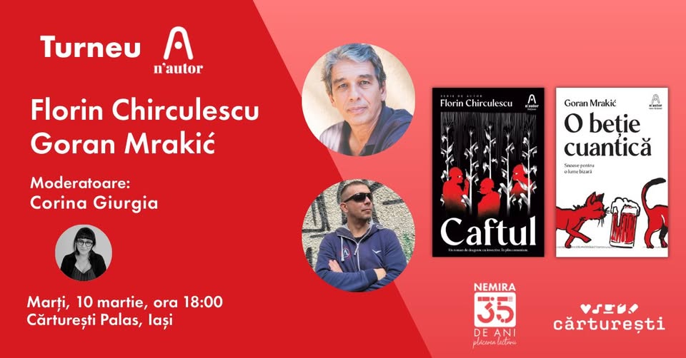 Turneu n’autor: Florin Chirculescu și Goran Mrakić la Iași