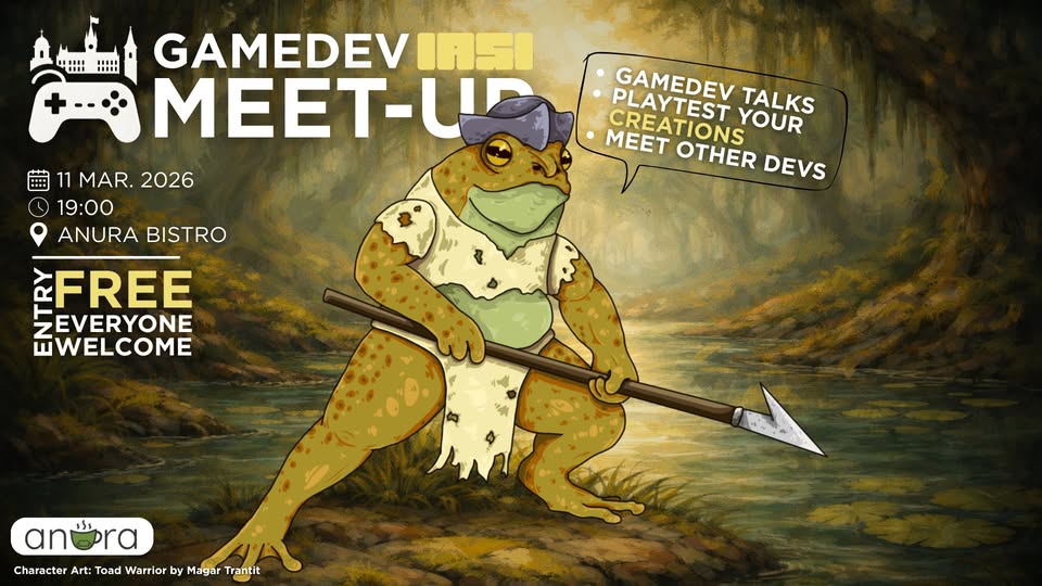 Game Dev Iasi Meet-Up – Martie 2026