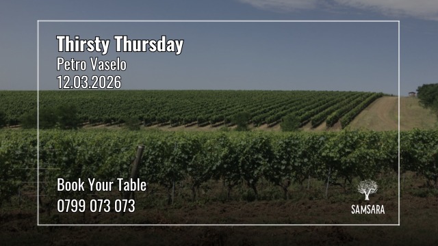 Thirsty Thursday – Petro Vaselo