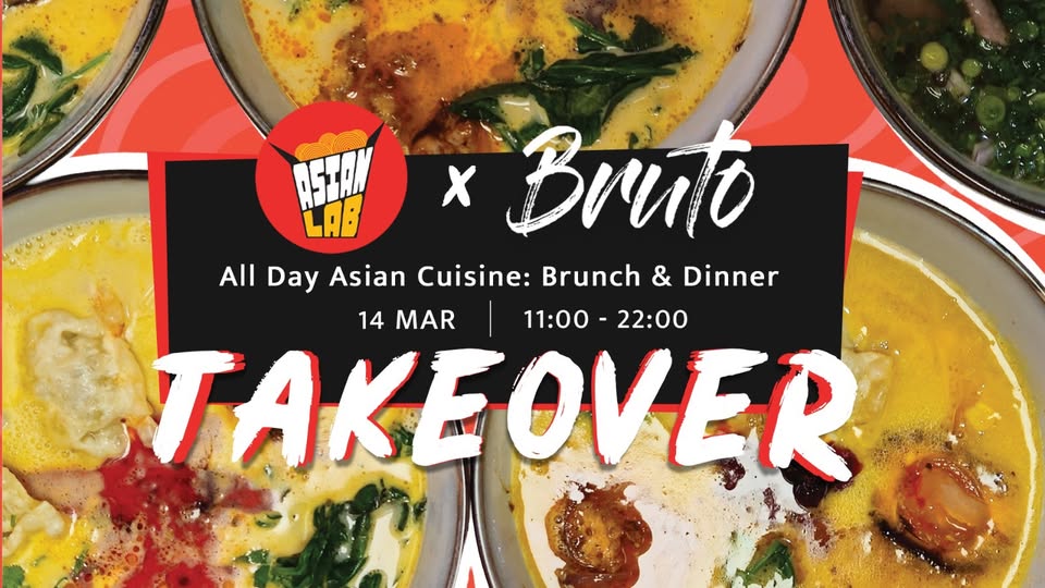 All Day Asian Food | Bruto x Asian Lab