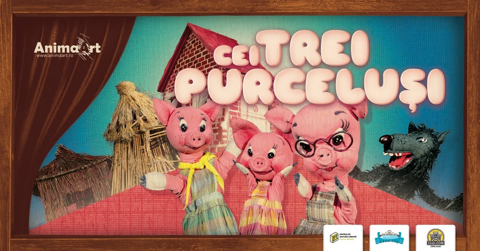 Cei trei purceluși – Cinema Mărăști