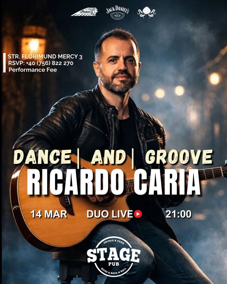 Ricardo Caria | LIVE @ Stage Pub Timisoara