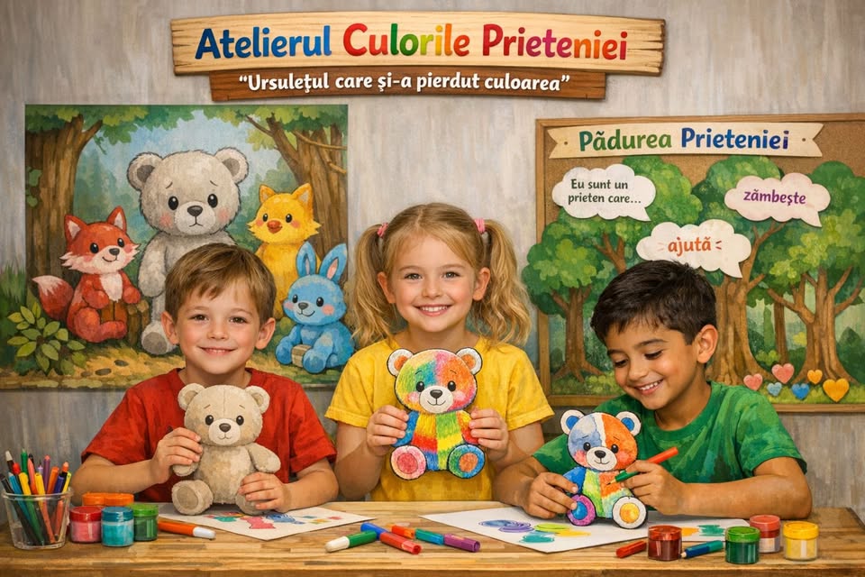 Atelier terapeutic- ” Culorile prieteniei”