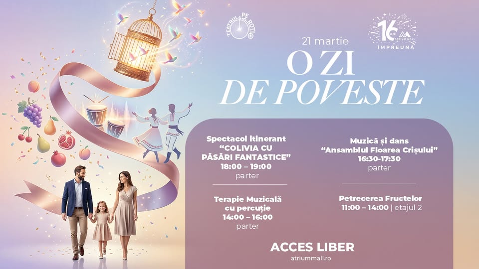 Sărbătorim 16 ani de Momente Împreună – cu O Zi de Poveste!