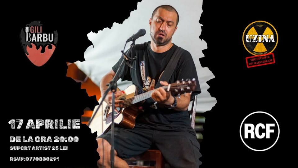 Gili Barbu – LIVE action in UZINA