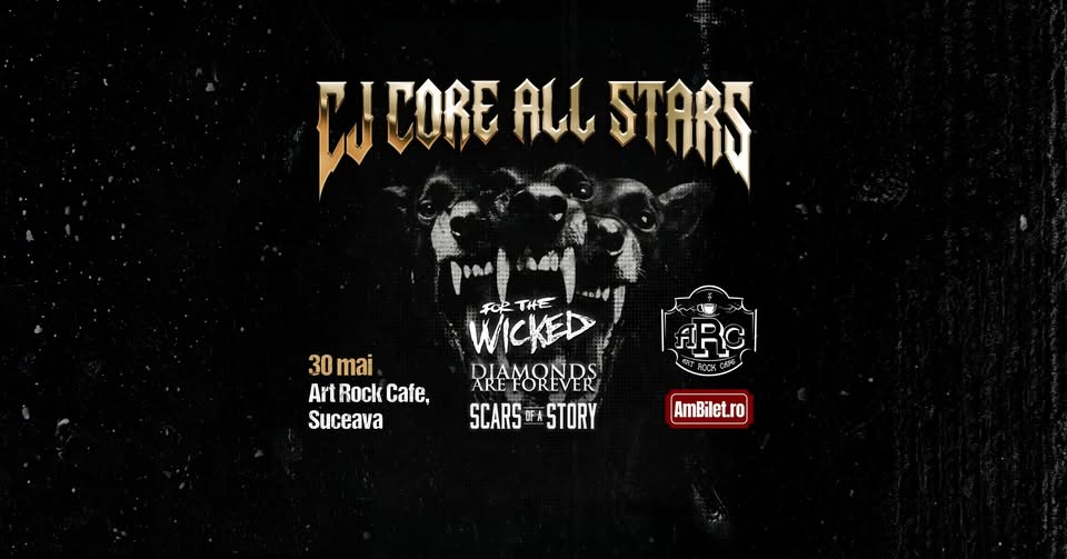 CJ CORE ALL STARS @Art Rock Cafe// For The Wicked| Diamonds Are Forever| Scars Of A Story