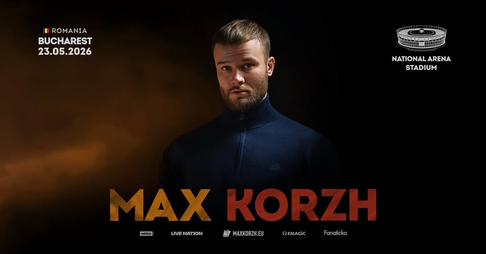 Max Korzh in Bucharest! 23.05.2026