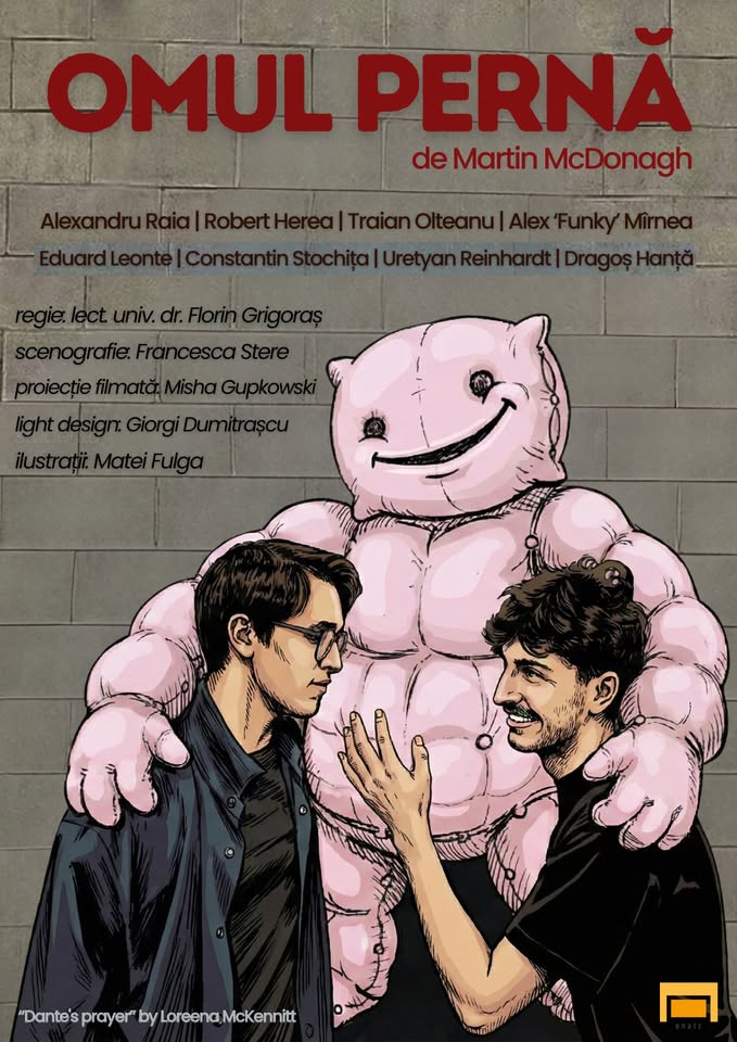 Spectacol „Omul Pernă” de Martin McDonagh