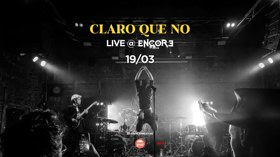 Claro Que No live @ Encore