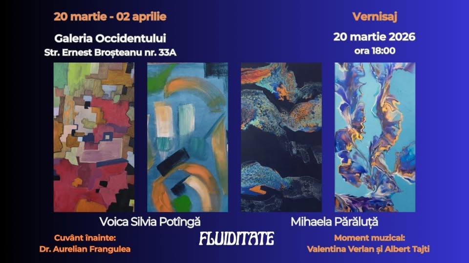 Vernisajul expoziției de pictură „FLUIDITATE”