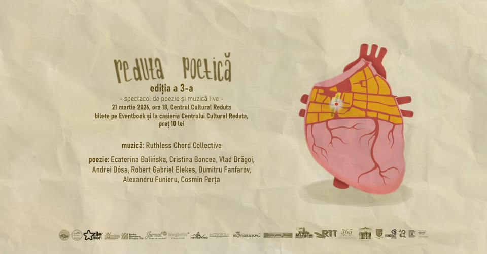 Reduta Poetică, ediția a III-a / Spectacol de poezie și muzică live