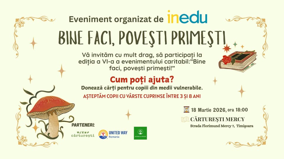 Bine faci, poveşti primeşti – ediția a VI-a
