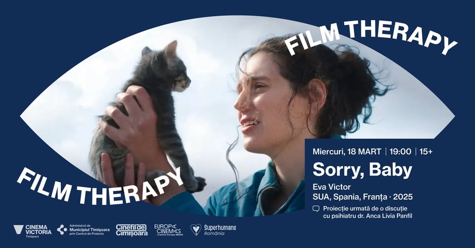 SORRY, BABY – proiecție unică și discuție la Film Therapy