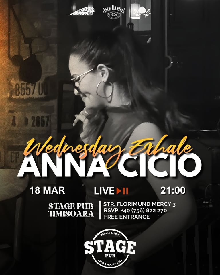 Anna Cicio LIVE @ Stage Pub Timisoara