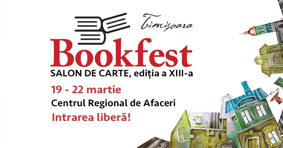 📚 Salonul de Carte Bookfest Timișoara, ediția a XIII-a