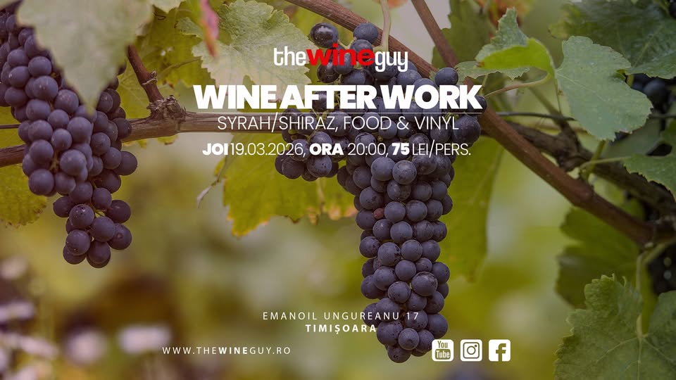 Wine After Work – Syrah/Shiraz, Food & Vinyl