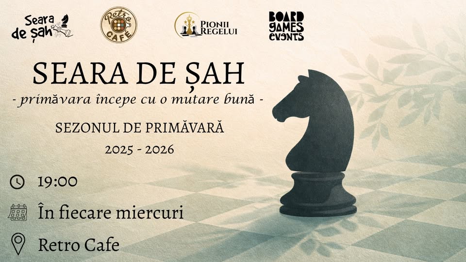 Seara de Șah @Retro Cafe