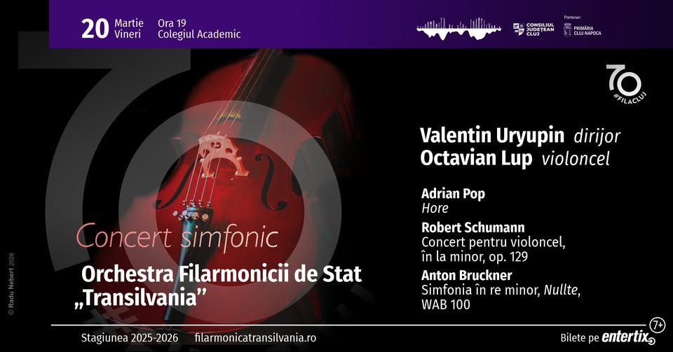 Concert simfonic – dirijor Valentin Uryupin