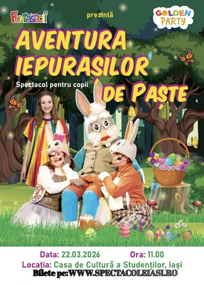 AVENTURA IEPURAȘILOR DE PAȘTE 🐰