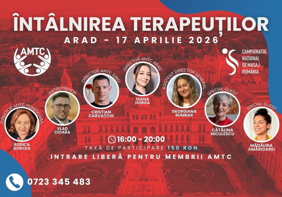 ÎNTÂLNIREA TERAPEUȚILOR- Arad