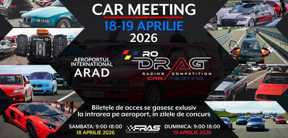 Car Meeting RoDrag Prima Ediție 18-19 Aprilie