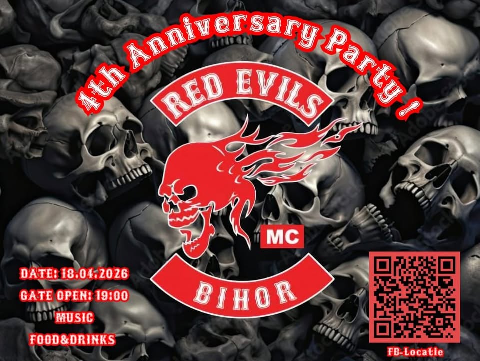 4th Anniversary Party Red Evils MC Bihor