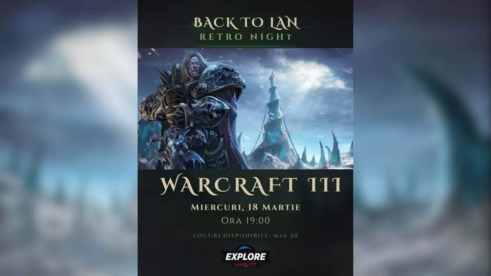 Back to LAN – Retro Night – Warcraft III