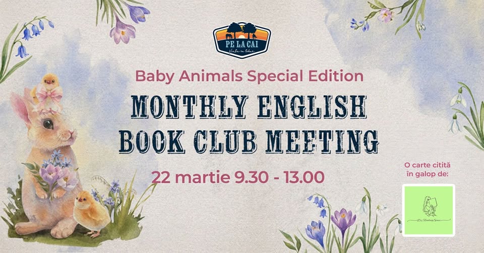 English Book Club – Toddlers/Preschoolers Editions – Baby Animals(and a Horse Ride)