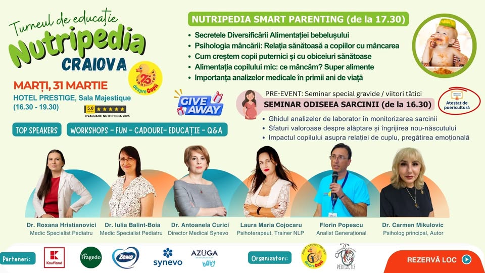 Nutripedia Smart Parenting – Craiova 2026