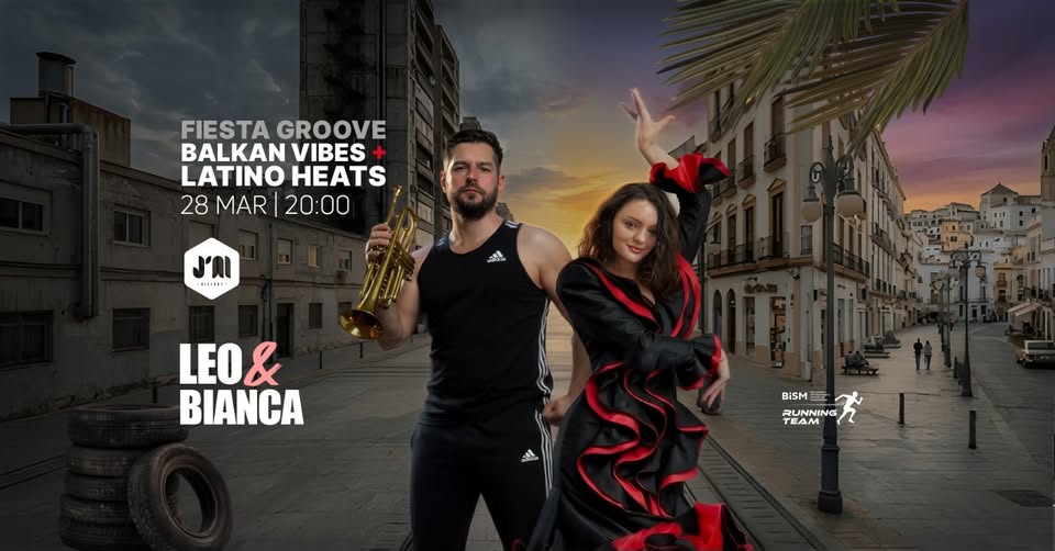 Fiesta Groove: Balkan Vibes + Latino Heats • BISM Running Club