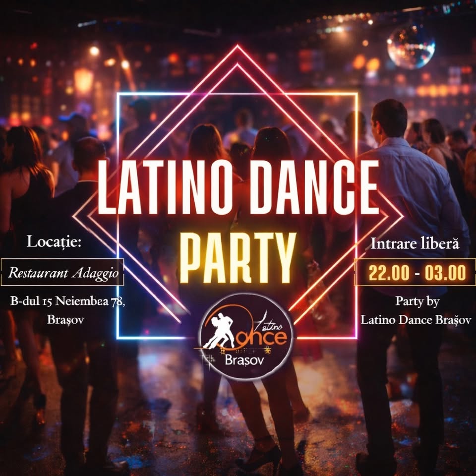 LATINO DANCE PARTY – 𝐁𝐑𝐀𝐒̦𝐎𝐕🧡