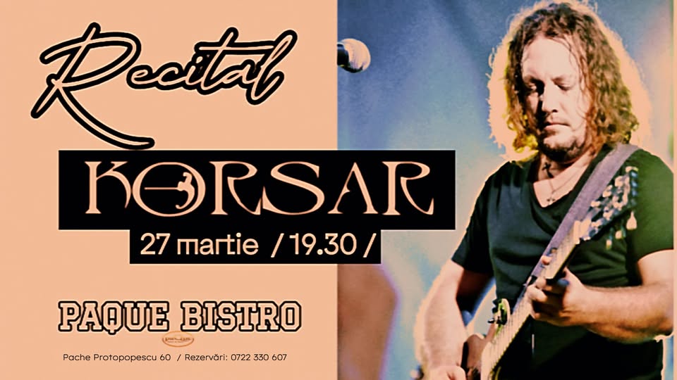 Recital Korsar la Paque Bistro