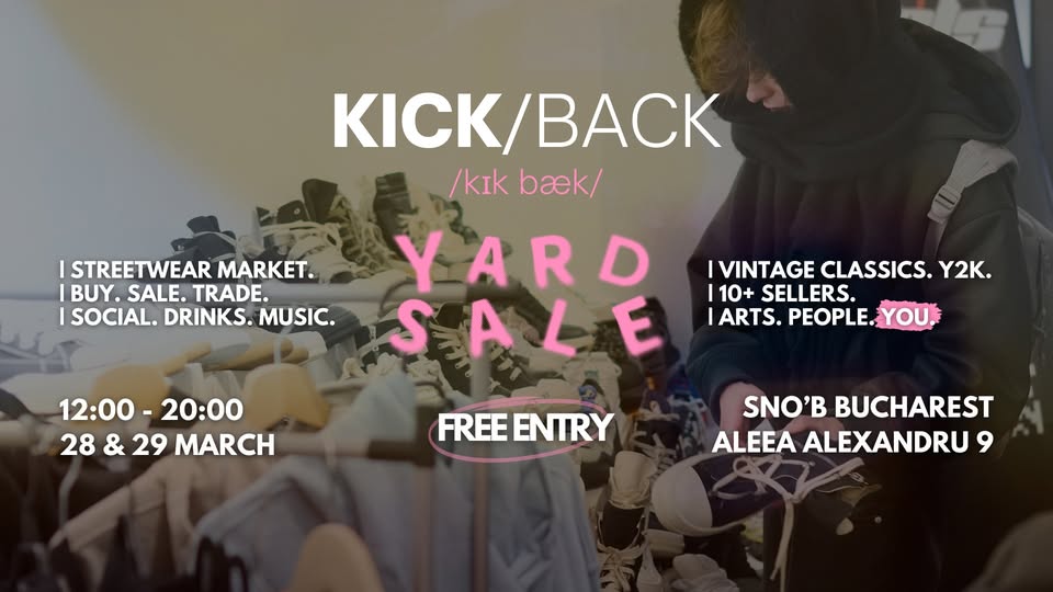 Kick/Back #3 – Yard Sale