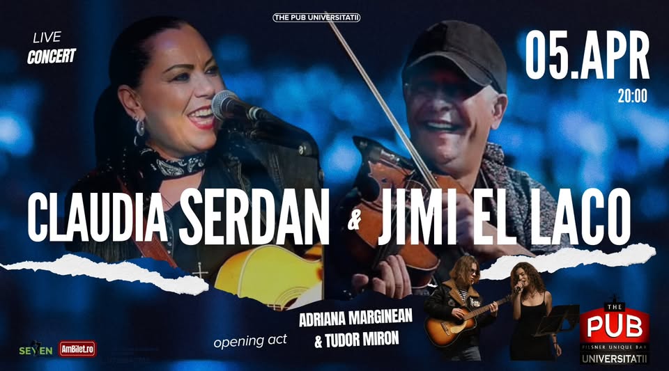 Claudia Serdan & Jimi El Laco – „Cântec, suflet și rădăcini”
