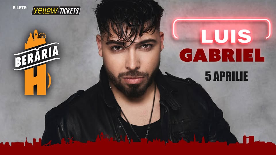Luis Gabriel & Orchestra Diamantelor live la Berăria H pe 5 aprilie
