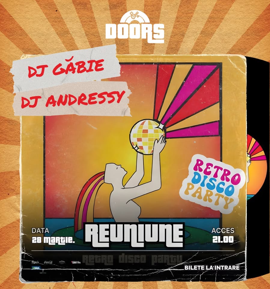 Reuniune-Retro Disco Party @Doors