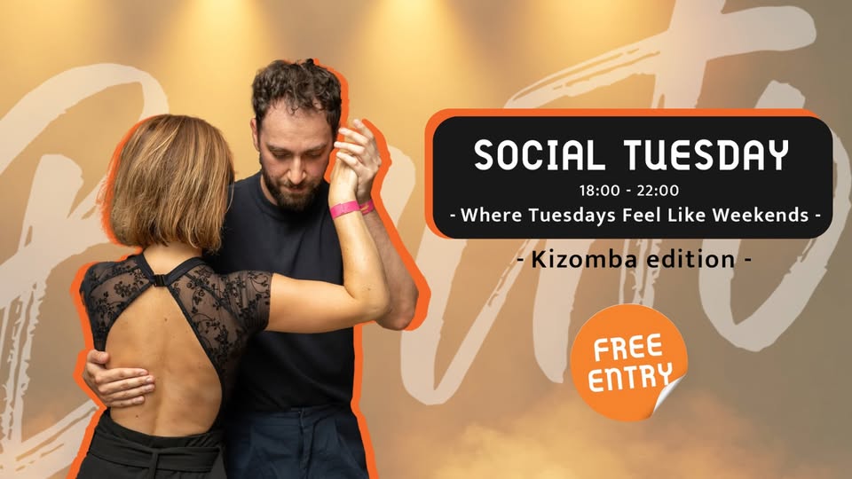 Social Tuesday | Kizomba Class | FREE Entry