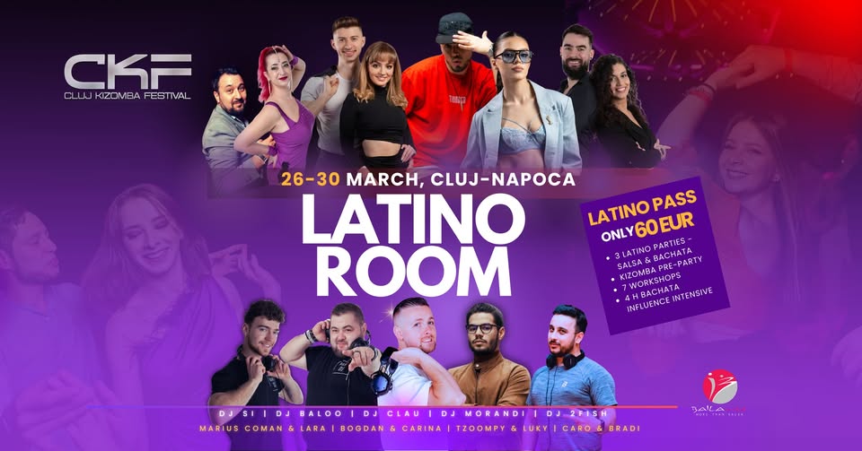 LATINO ROOM at Cluj Kizomba Festival 2026