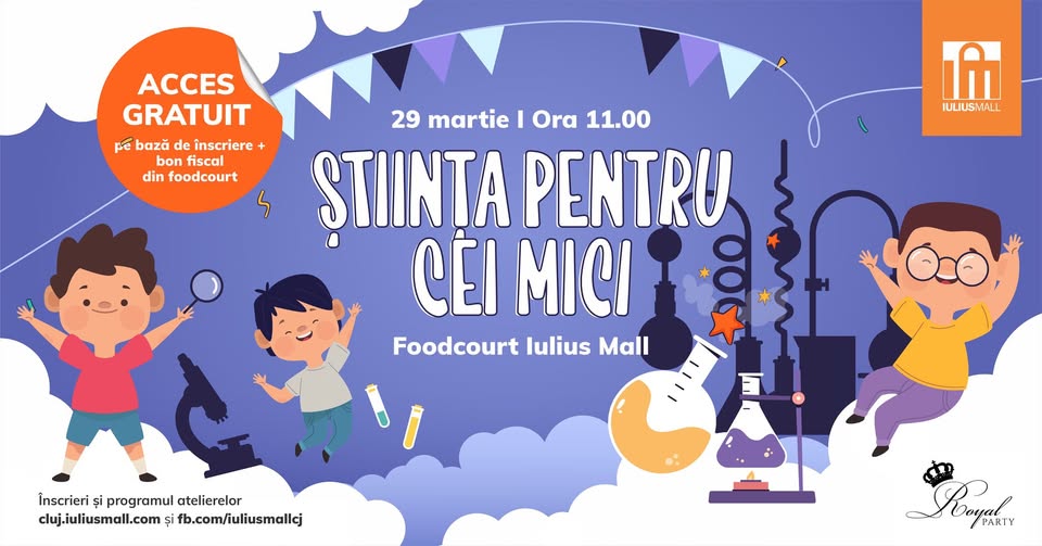 Kids Sundays – Atelier Știința pentru cei mici