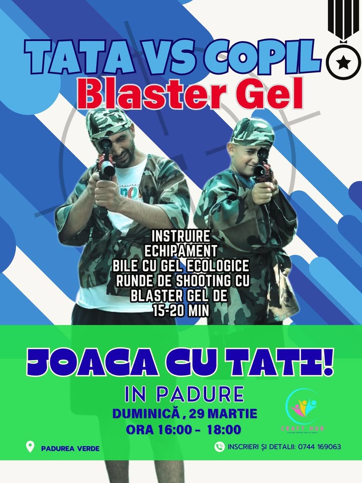 Joaca cu TATI. IN PADURE