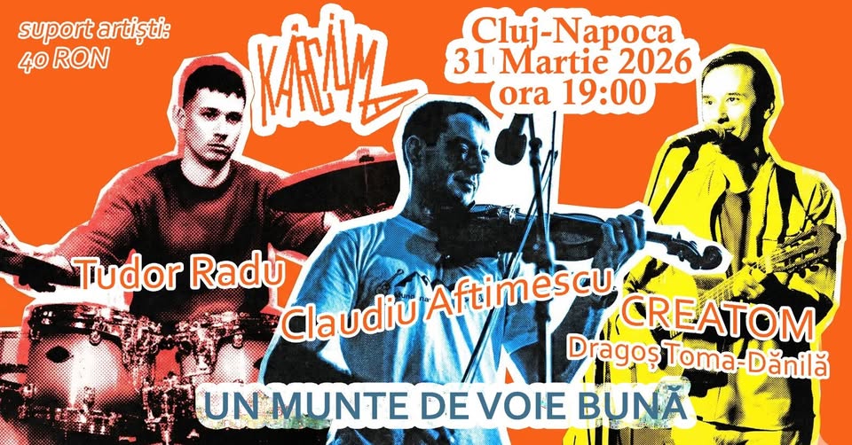 Concert Claudiu Aftimescu & Creatom
