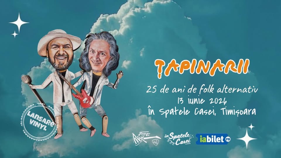 TIMIȘOARA | Concert Țapinarii – 25 de ani de folk alternativ